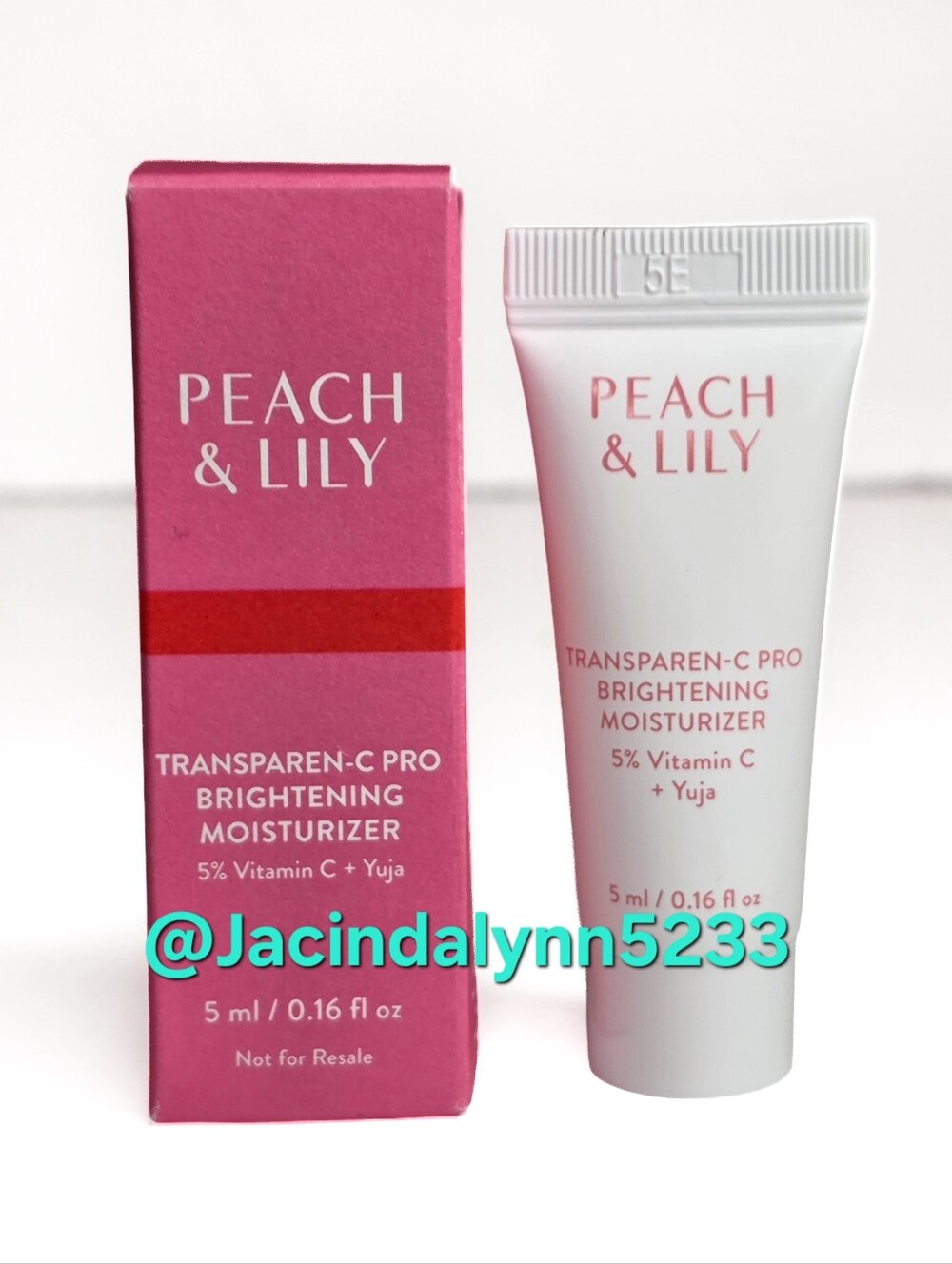 Peach & Lily Transpan-C Pro Brightening Moisturizer 5ml Face Cream Treatment